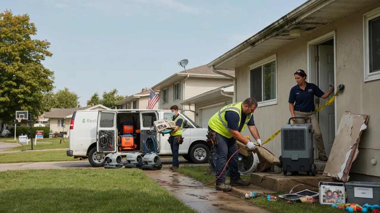 Water Damage Restoration in Secretary, MD near me